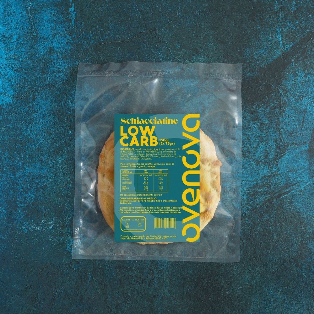 Schiacciatine Box degustazione "S" LOW CARB OVENOVA