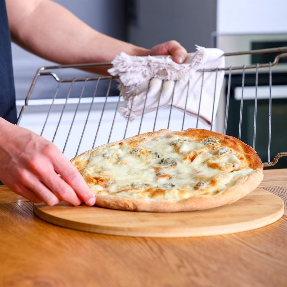 Pizza gorgonzola a casa Low Carb  OVENOVA