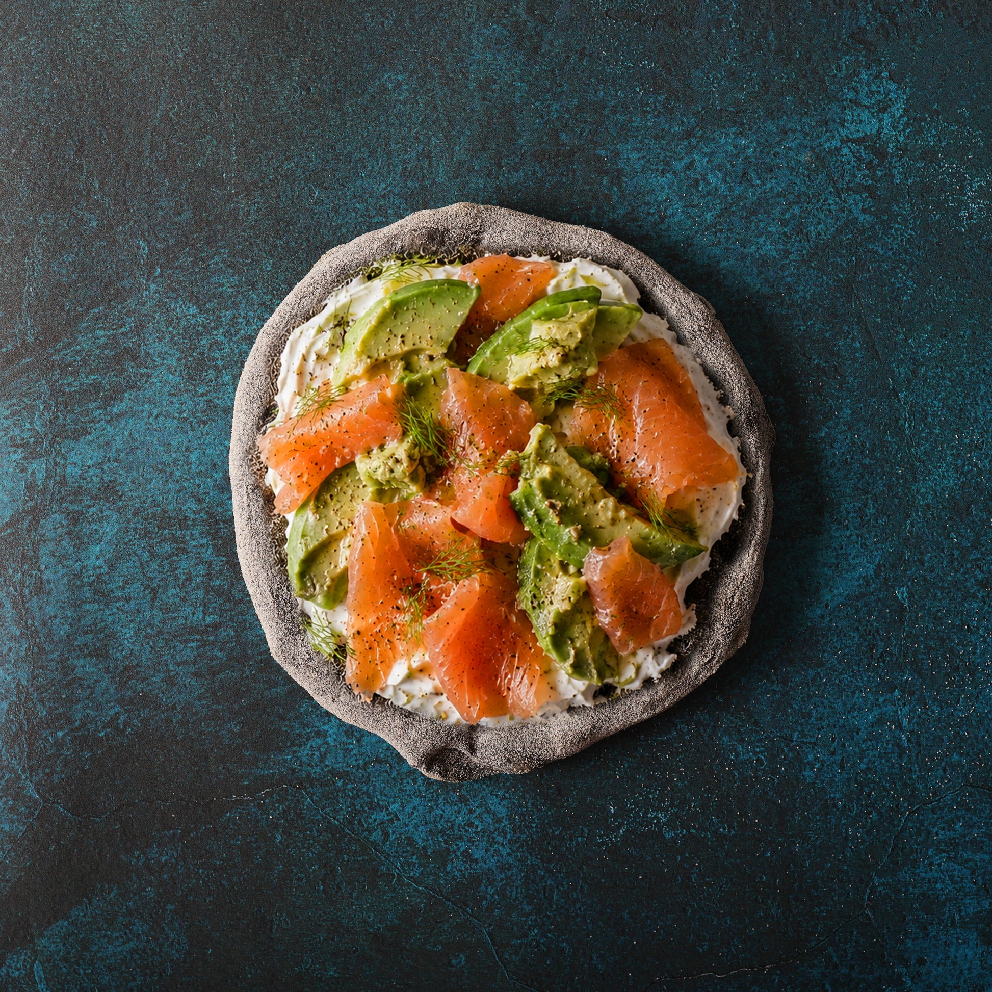 Schiacciatine LOW CARB al carbone vegetale - 2 pezzi