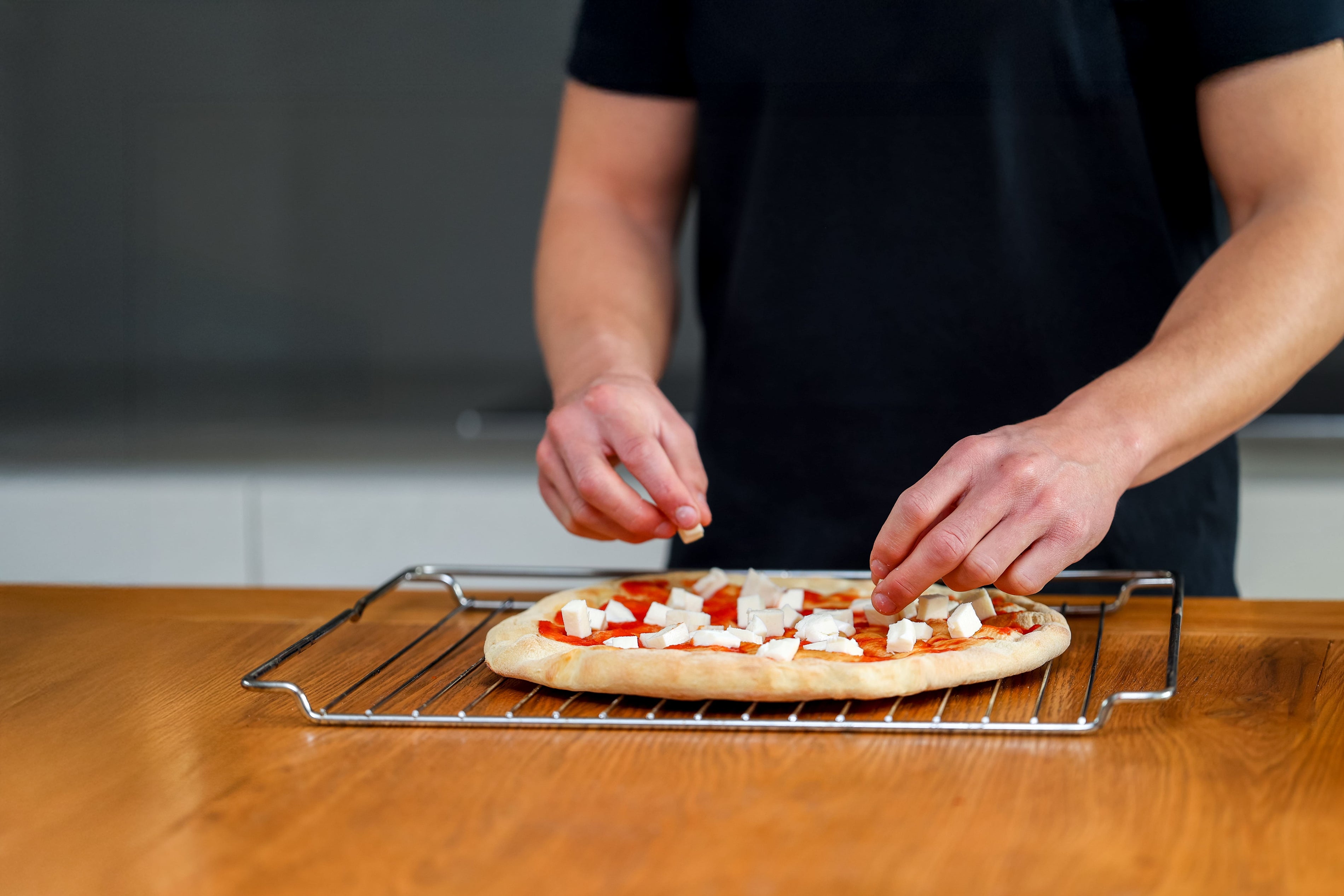 Preparazione pizza margherita  OVENOVA